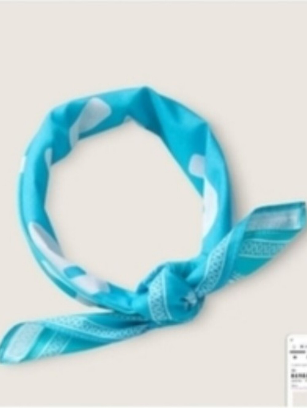 Victoria's secret pink Scarf bandana LIMITED EDITION Blue